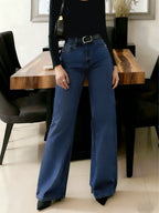 Women Straight Leg Jean shein