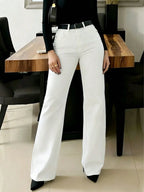 Women Straight Leg Jean shein