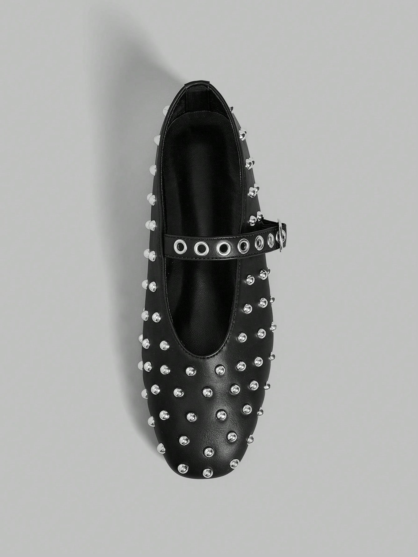 Ontre Square Toe Flat Strappy Fashionable Women Casual Flat Shoes