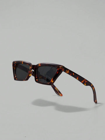 Ontre Women's Retro Square Daily Wear Fashion Glasses