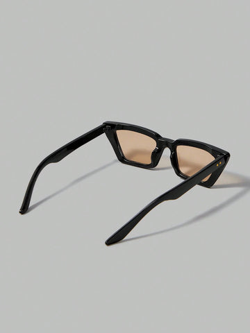 Ontre Women's Retro Square Daily Wear Fashion Glasses