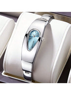 1pc Quartz Watch, Y2K Vintage Teardrop Strap Wristwatch shein