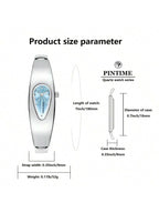 1pc Quartz Watch, Y2K Vintage Teardrop Strap Wristwatch shein