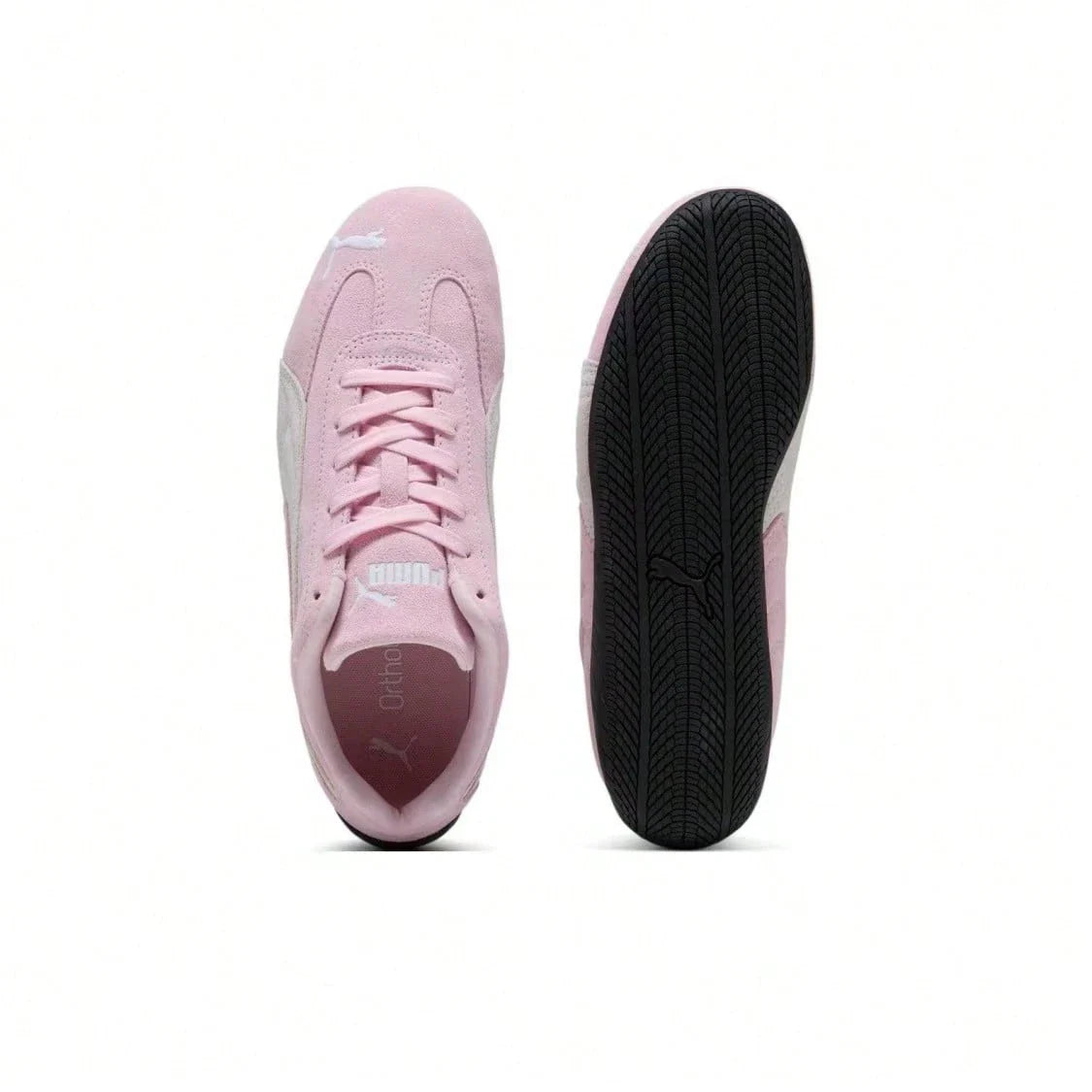 PUMA Speedcat Series Genuine Split Leather Comfortable Versatile Thin Sole Low-Top Casual Shoes shein