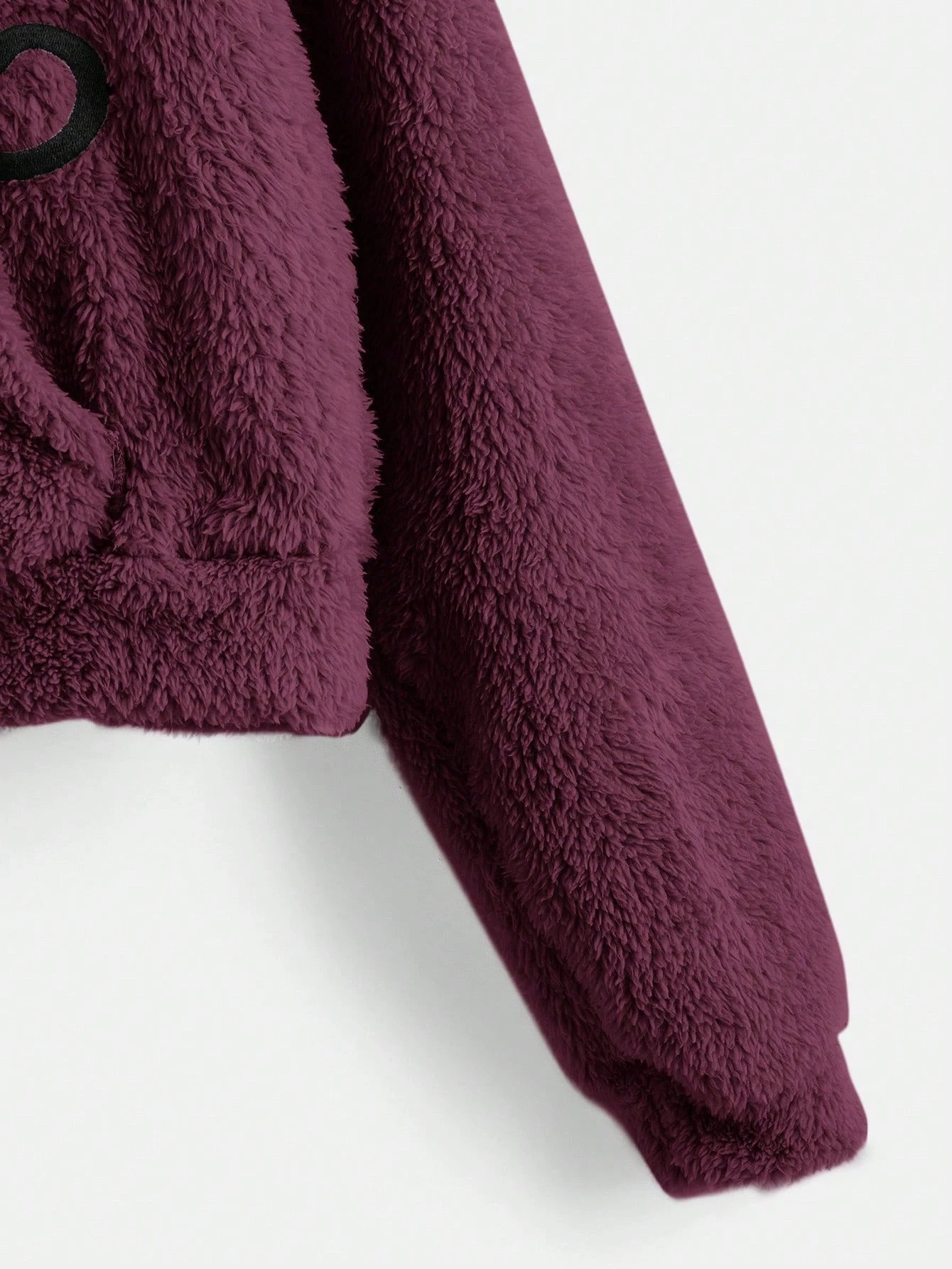 Kawaii Women Pocket Detail Casual Hoodie