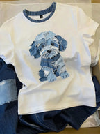 2pcs Women Casual Striped T-Shirt & Pants Set shein
