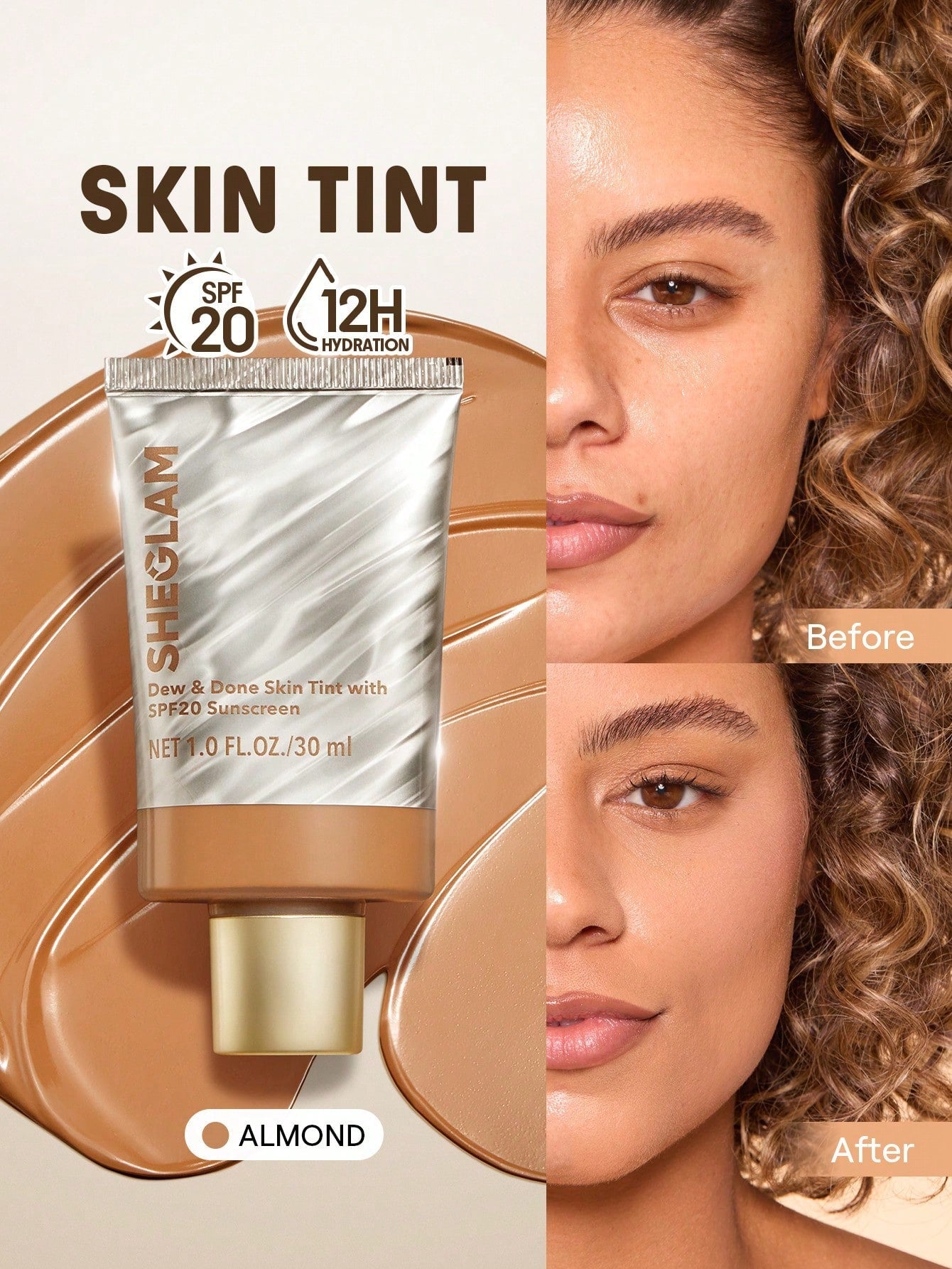 SHEGLAM Dew & Done Skin Tint With SPF20 shein