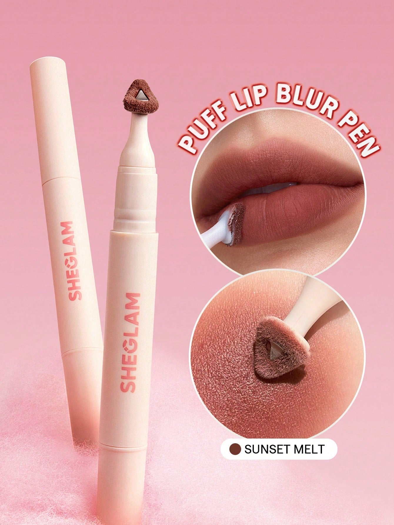 SHEGLAM Marshmallow Puff Lip Blur Pen shein