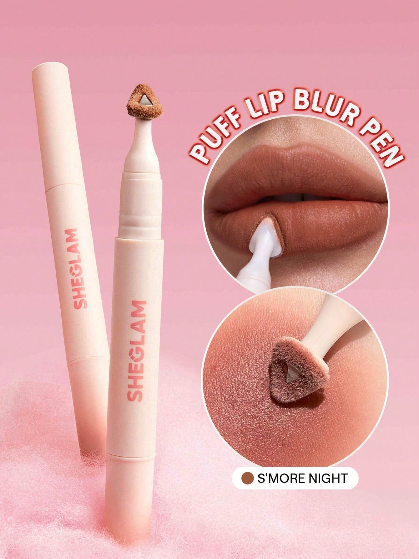 SHEGLAM Marshmallow Puff Lip Blur Pen shein