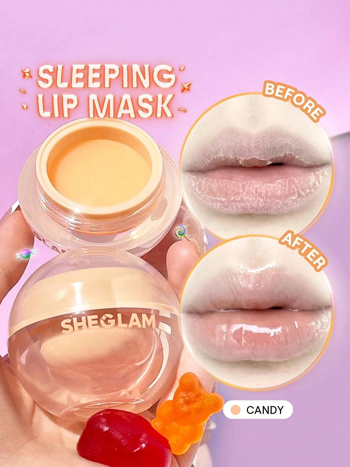 SHEGLAM Sweet Dreamz Lip Sleeping Mask shein