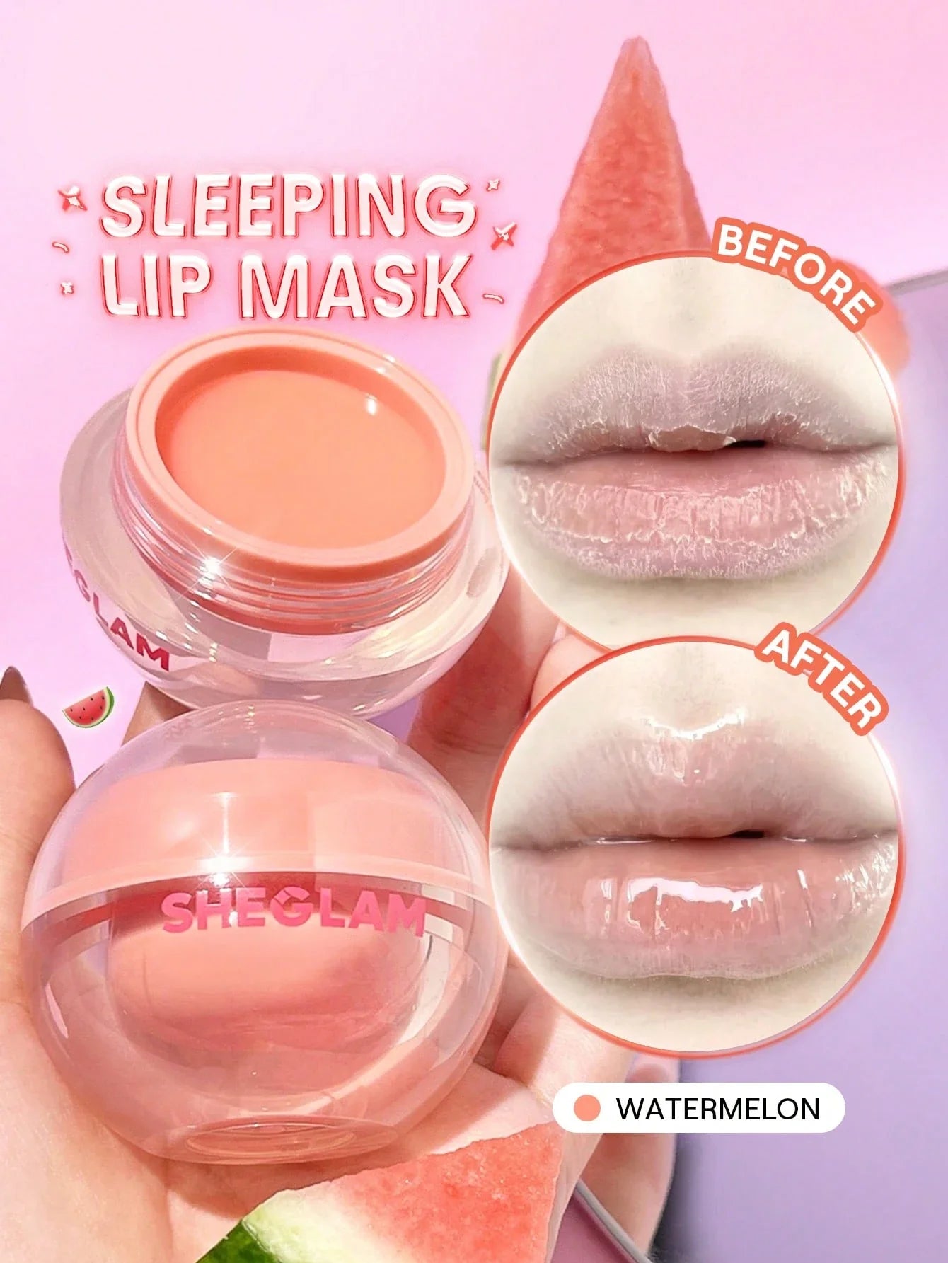 SHEGLAM Sweet Dreamz Lip Sleeping Mask shein