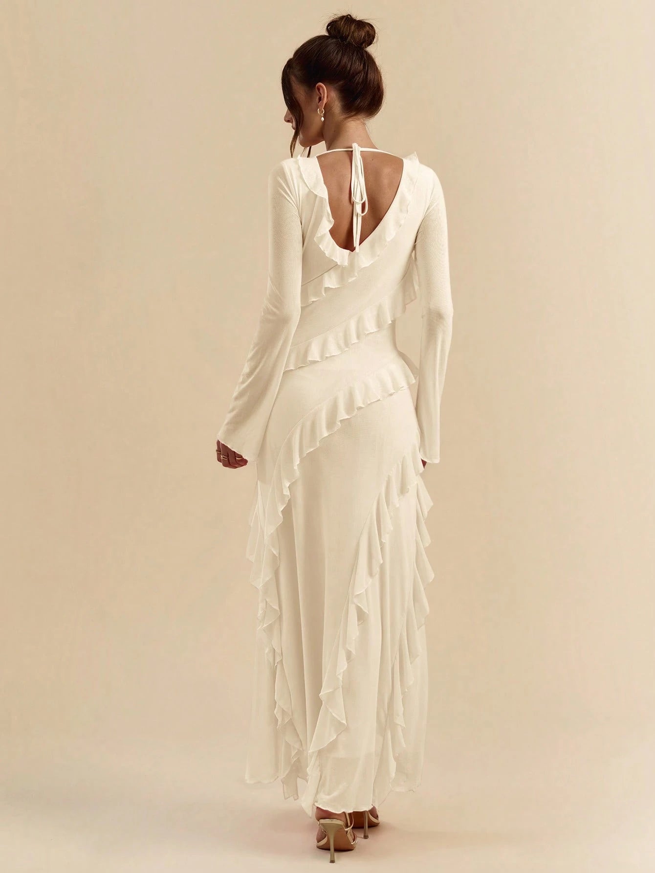 BAE Autumn Long Sleeve Maxi Dress – Areej Zainab