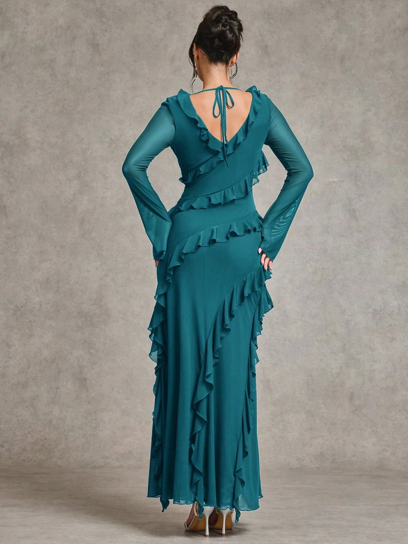 BAE Autumn Long Sleeve Maxi Dress Areej Zainab BAE Autumn Long Sleeve Maxi Dress Areej Zainab