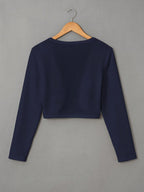 Zwear Women's Solid Color Long Sleeve Minimalist Jacket shein