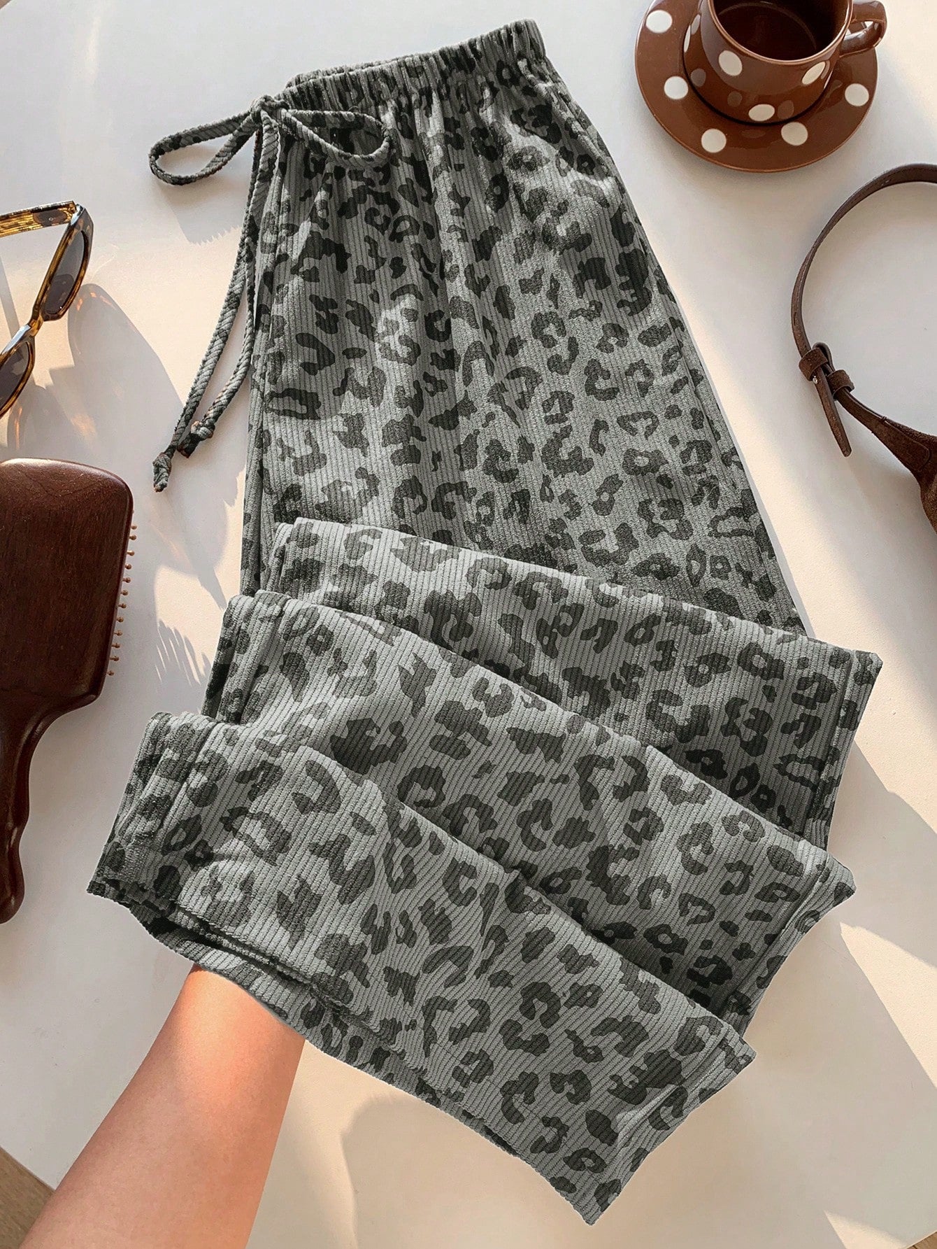 Women's Casual Contrast Color Pants