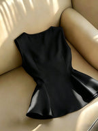 Women's Elegant Contrast Color Trim Bow Decor Camisole Top shein