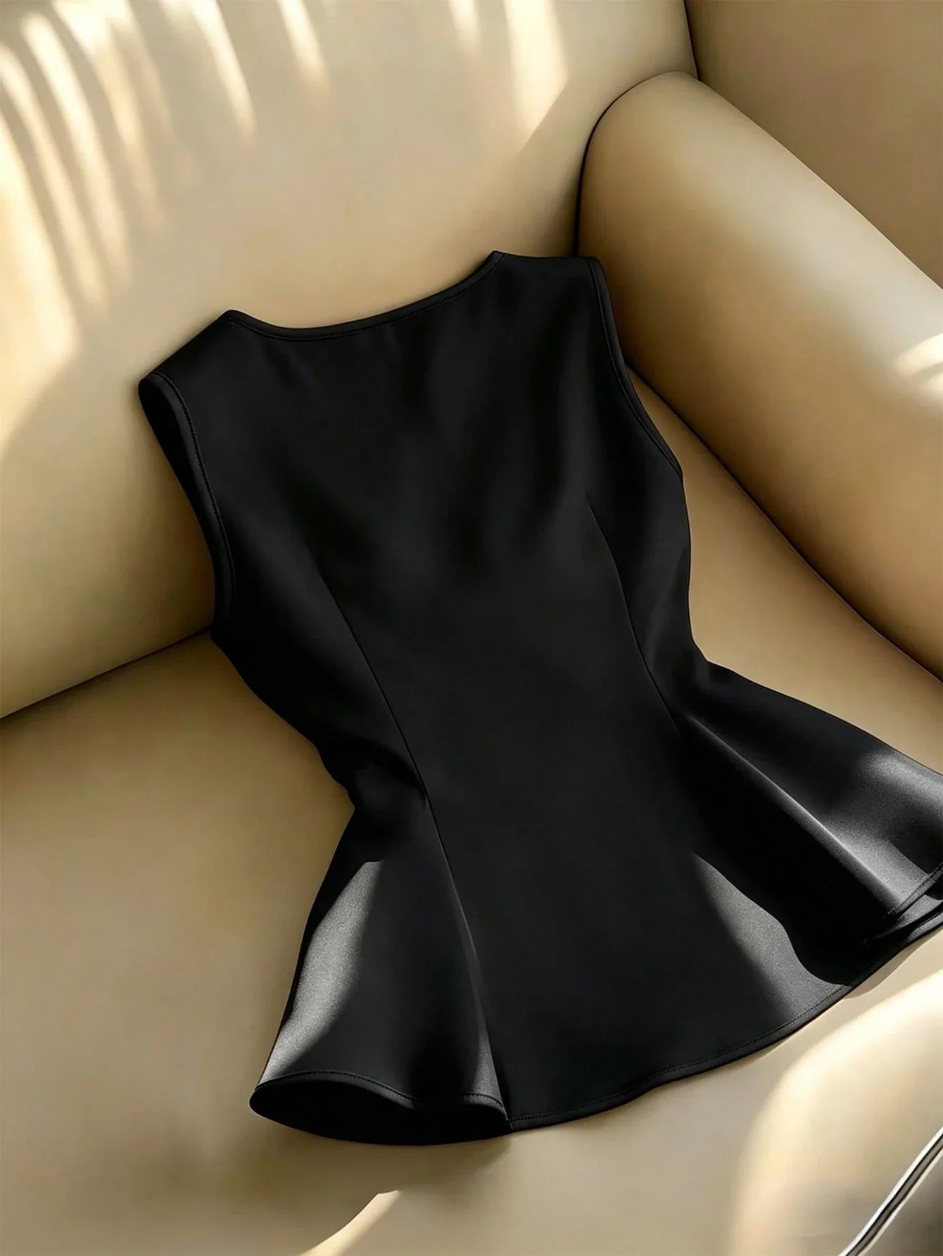 Women's Elegant Contrast Color Trim Bow Decor Camisole Top shein