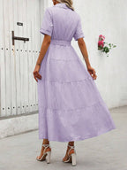 Frenchy Women Short Sleeve Casual Dress shein