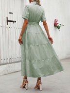 Frenchy Women Short Sleeve Casual Dress shein