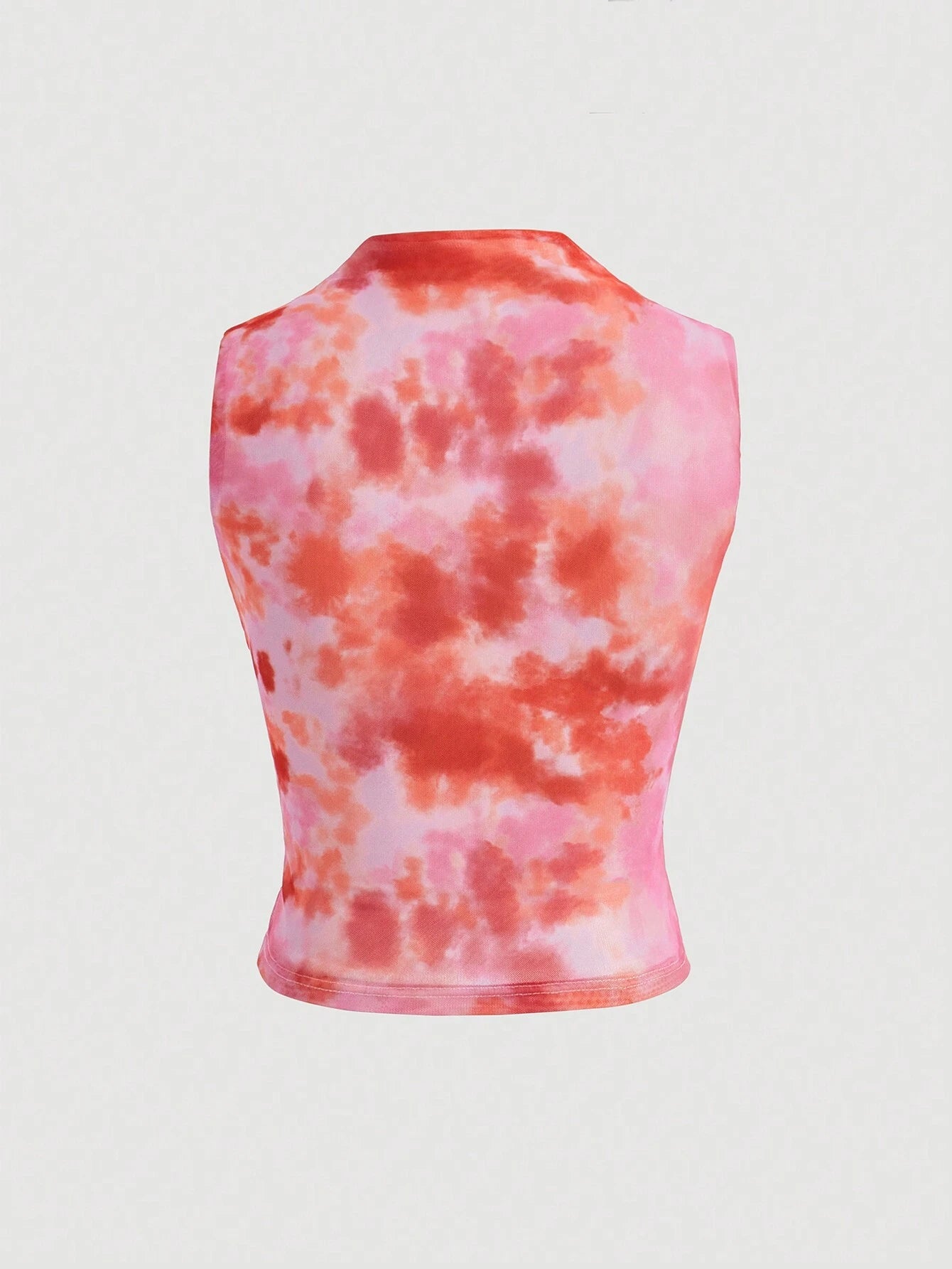 AZ Tie Dye Ruched Tank Top shein