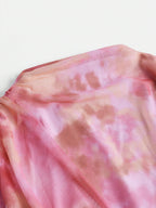AZ Tie Dye Ruched Tank Top shein