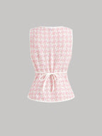 Vintage Elegant Waist Fitted Camisole shein