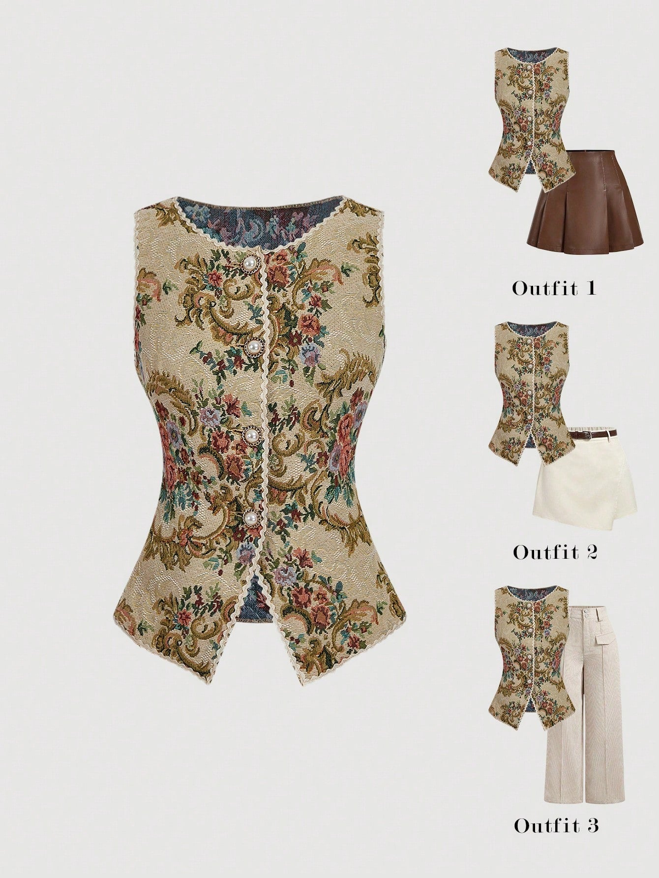 Vintage Elegant Waist Fitted Camisole shein