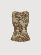 Vintage Elegant Waist Fitted Camisole shein