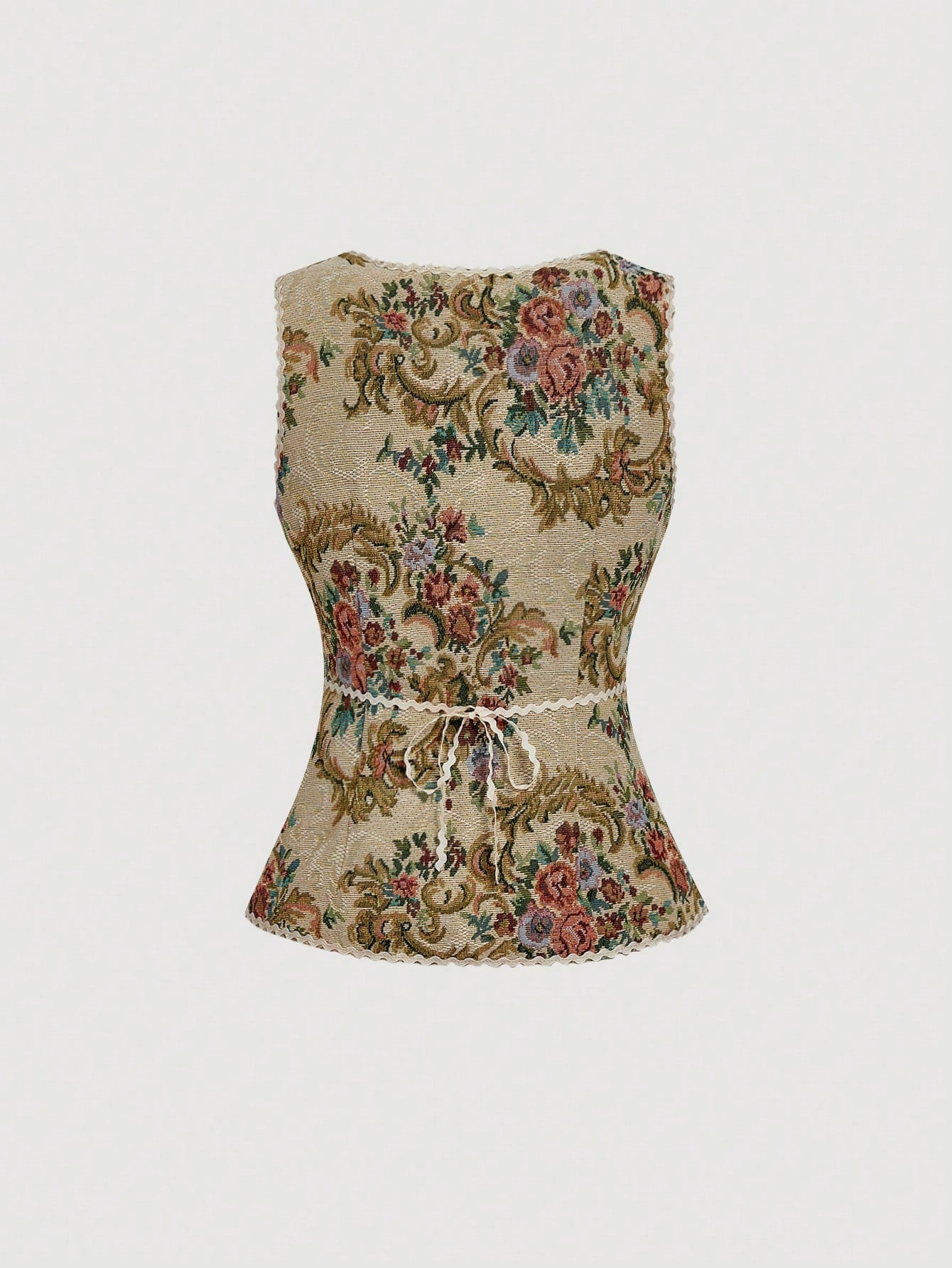 Vintage Elegant Waist Fitted Camisole shein