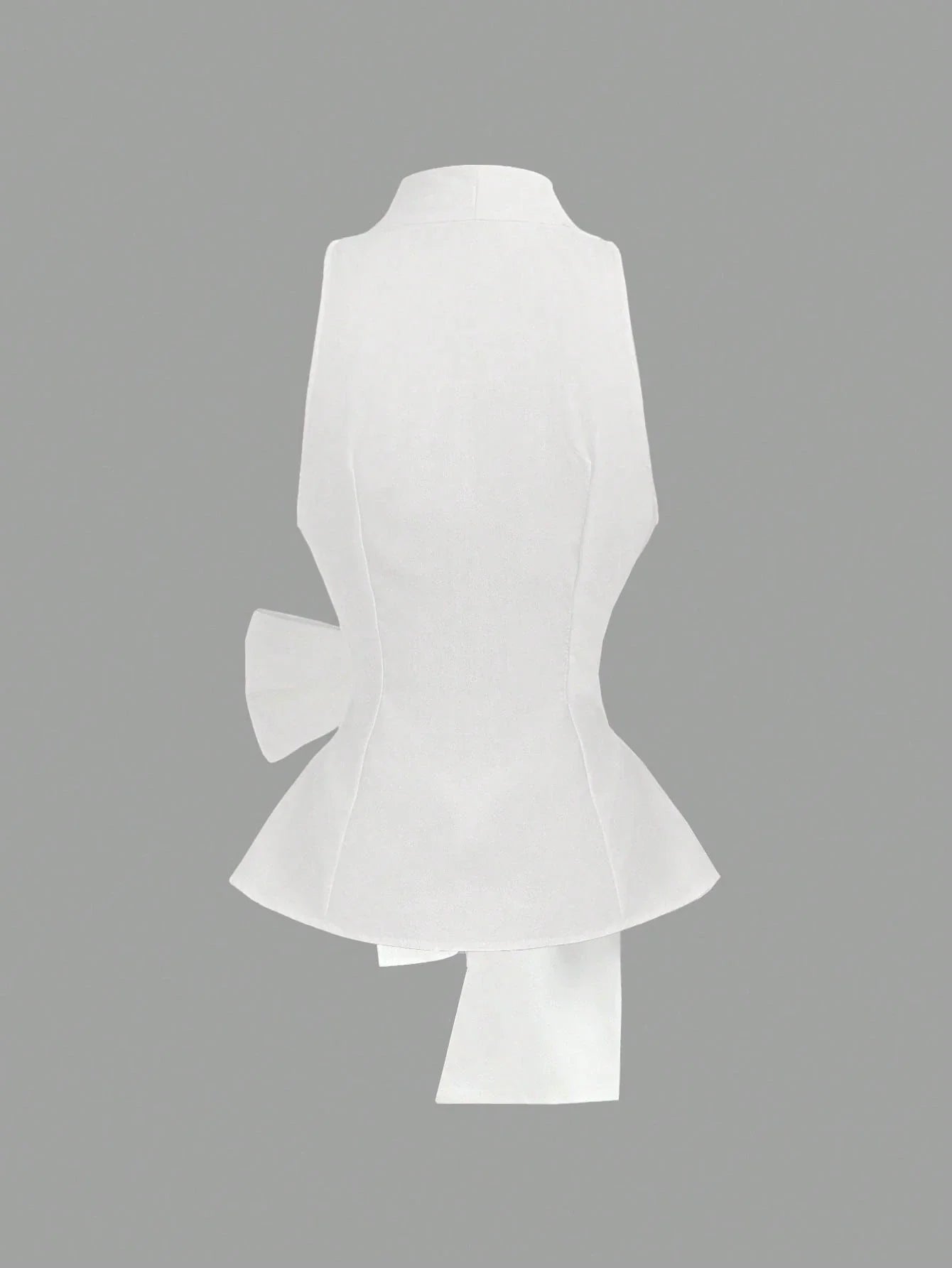 Elegant Summer Chiffon Bow Top shein