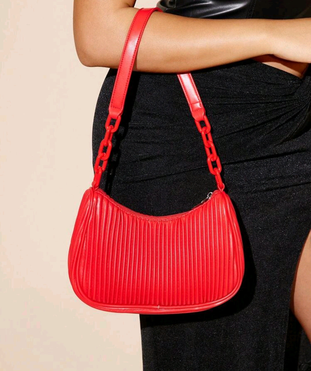 French Style Shoulder Bag shein