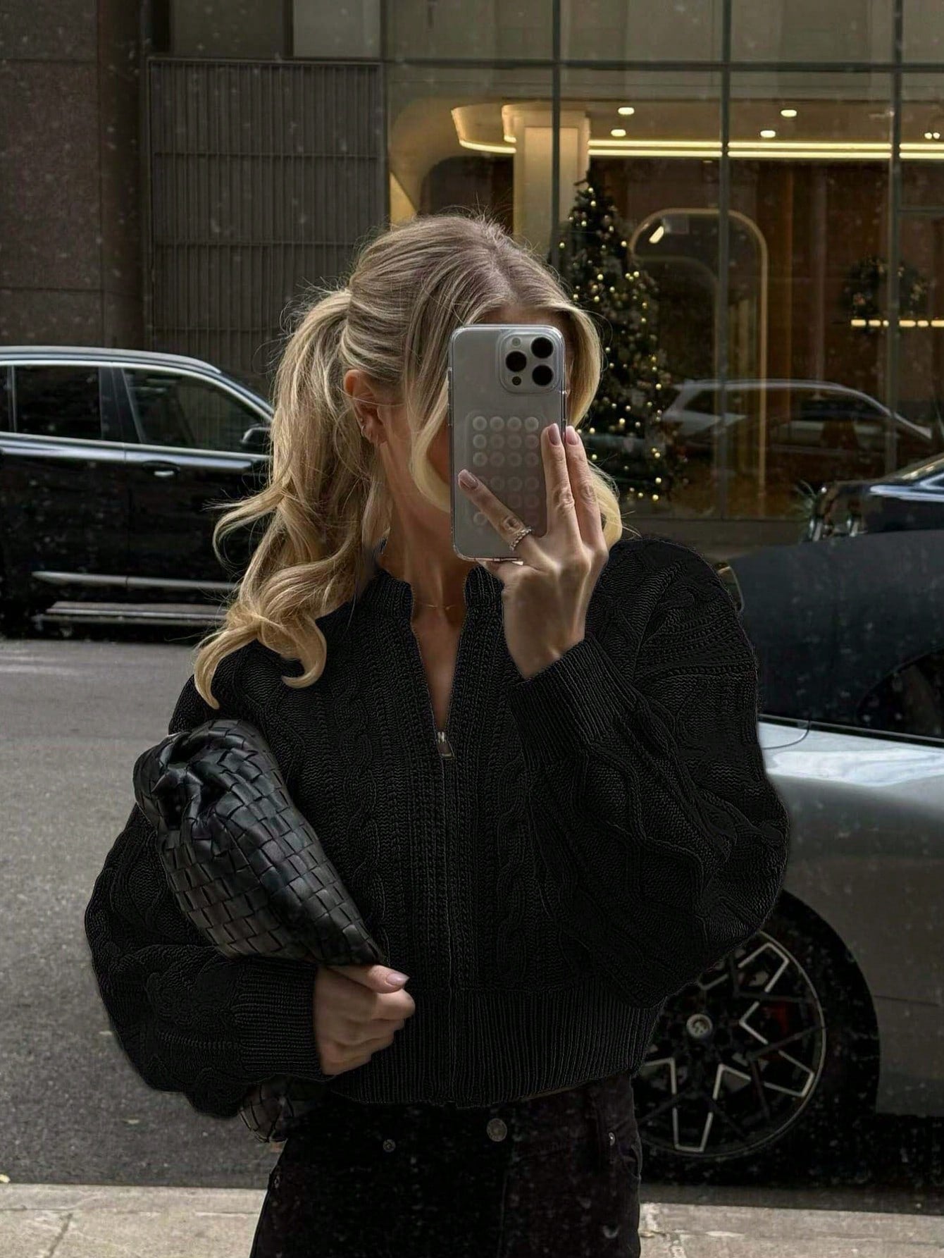 Women's New Zip Casual Knit Cardigan