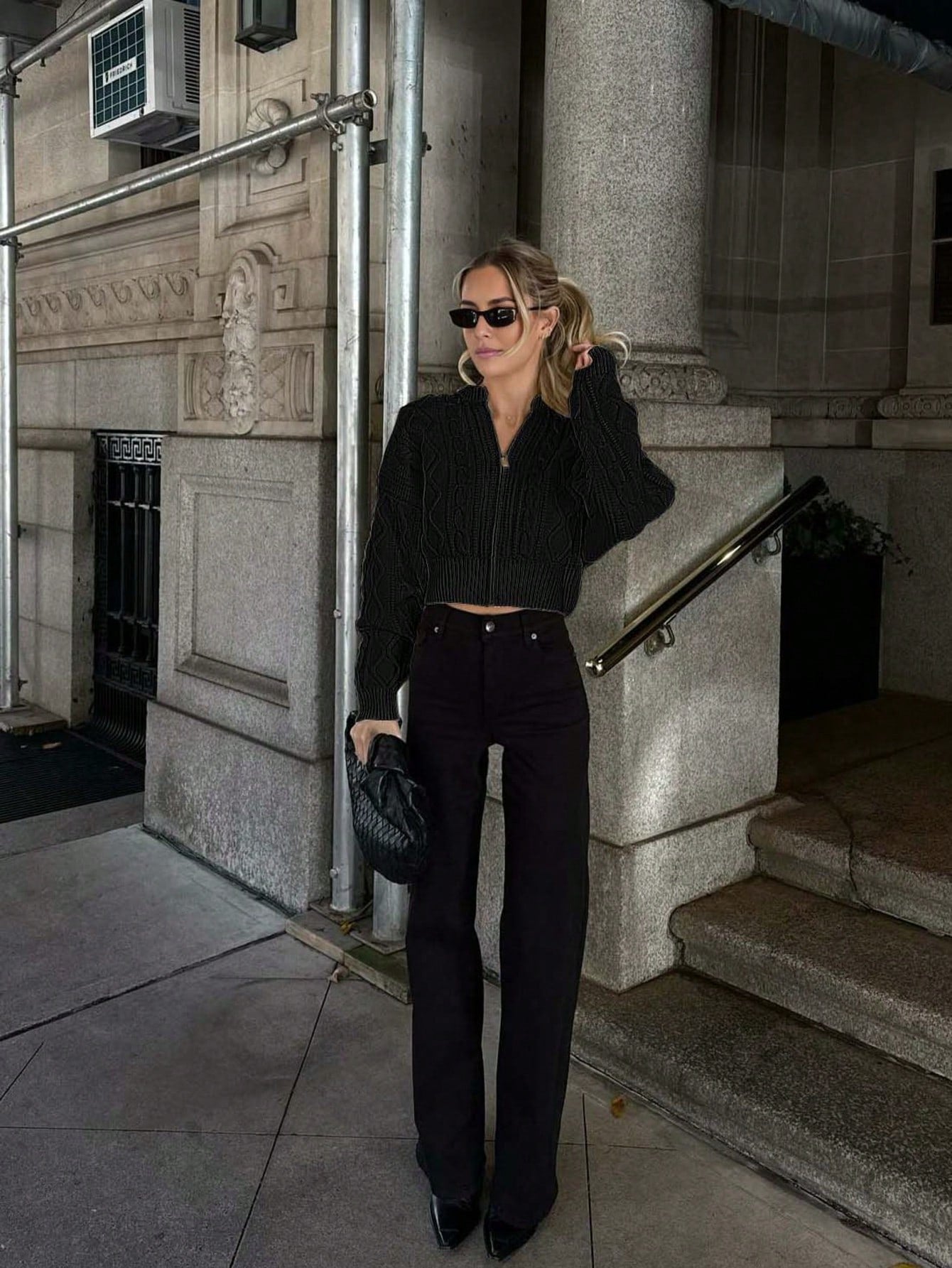 Women's New Zip Casual Knit Cardigan