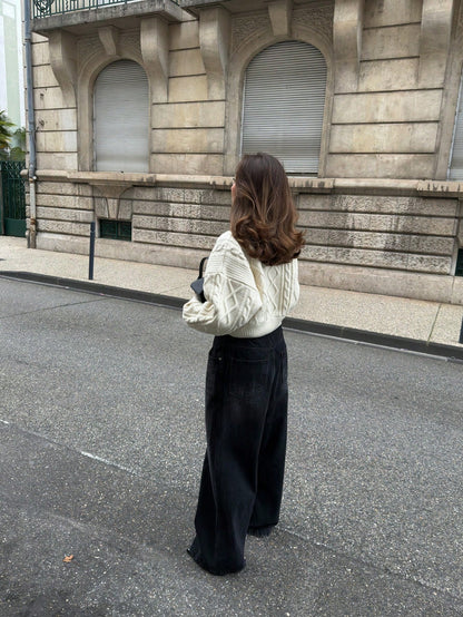 Women's New Zip Casual Knit Cardigan