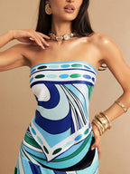 This Brightly Colored Bohemian-Style Printed Vest shein