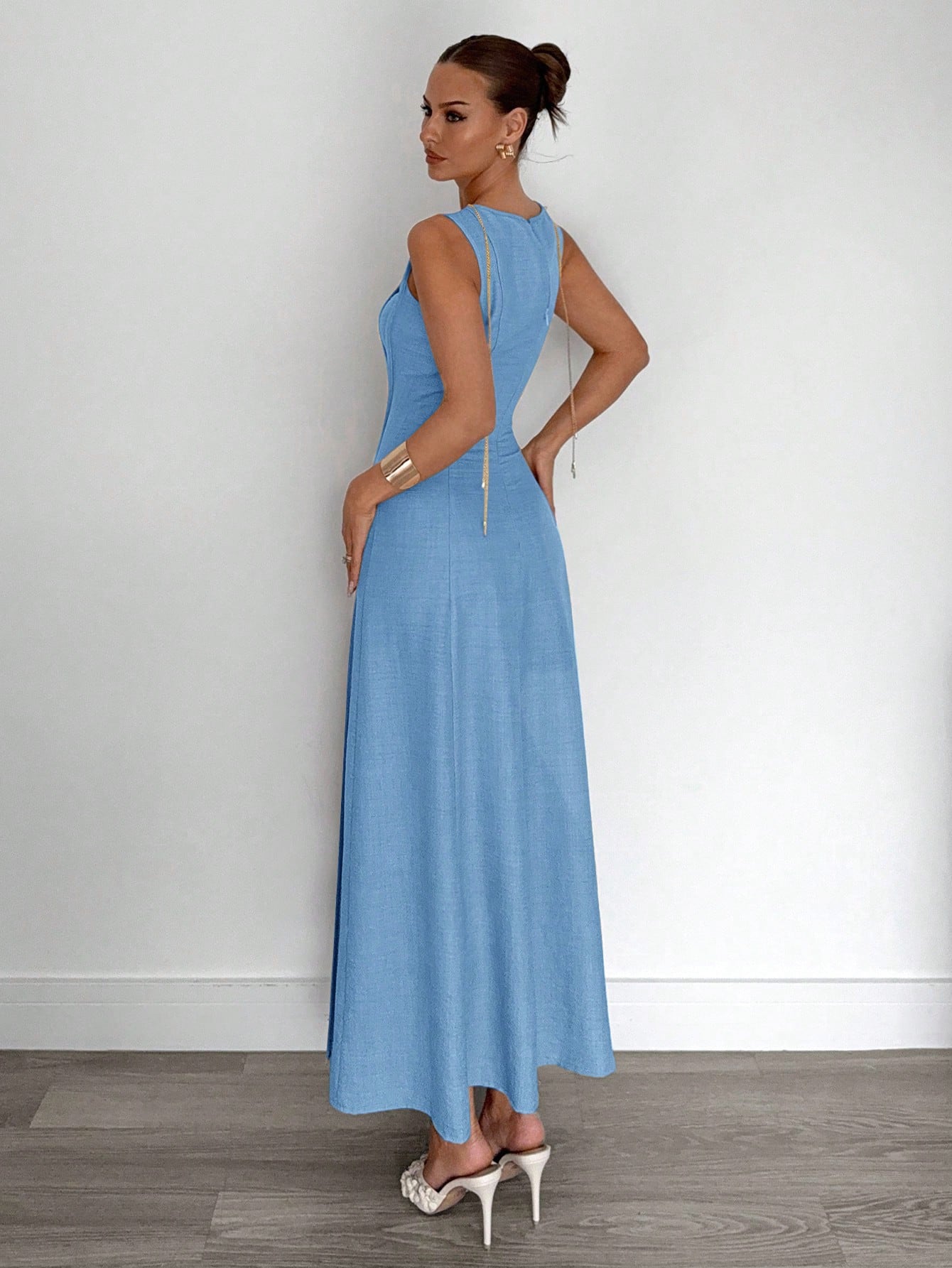 Siren Gaze Women's Elegant Maxi Dress shein
