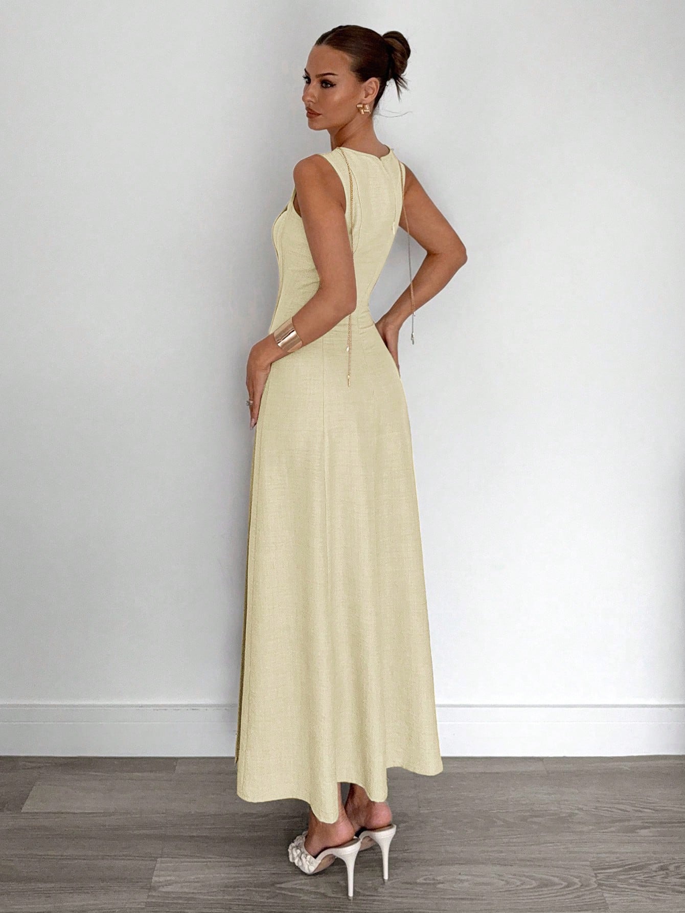 Siren Gaze Women's Elegant Maxi Dress shein