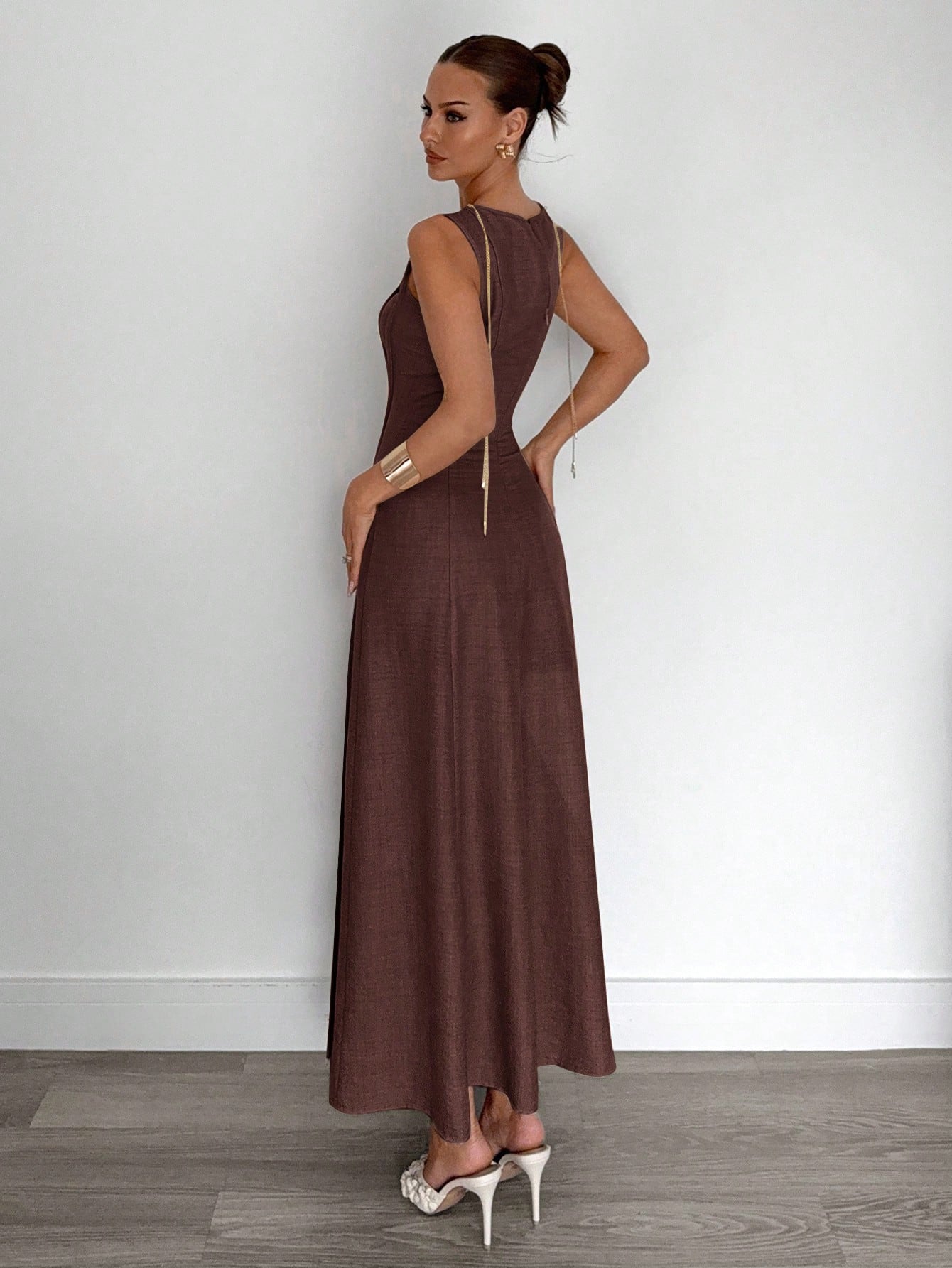 Siren Gaze Women's Elegant Maxi Dress shein