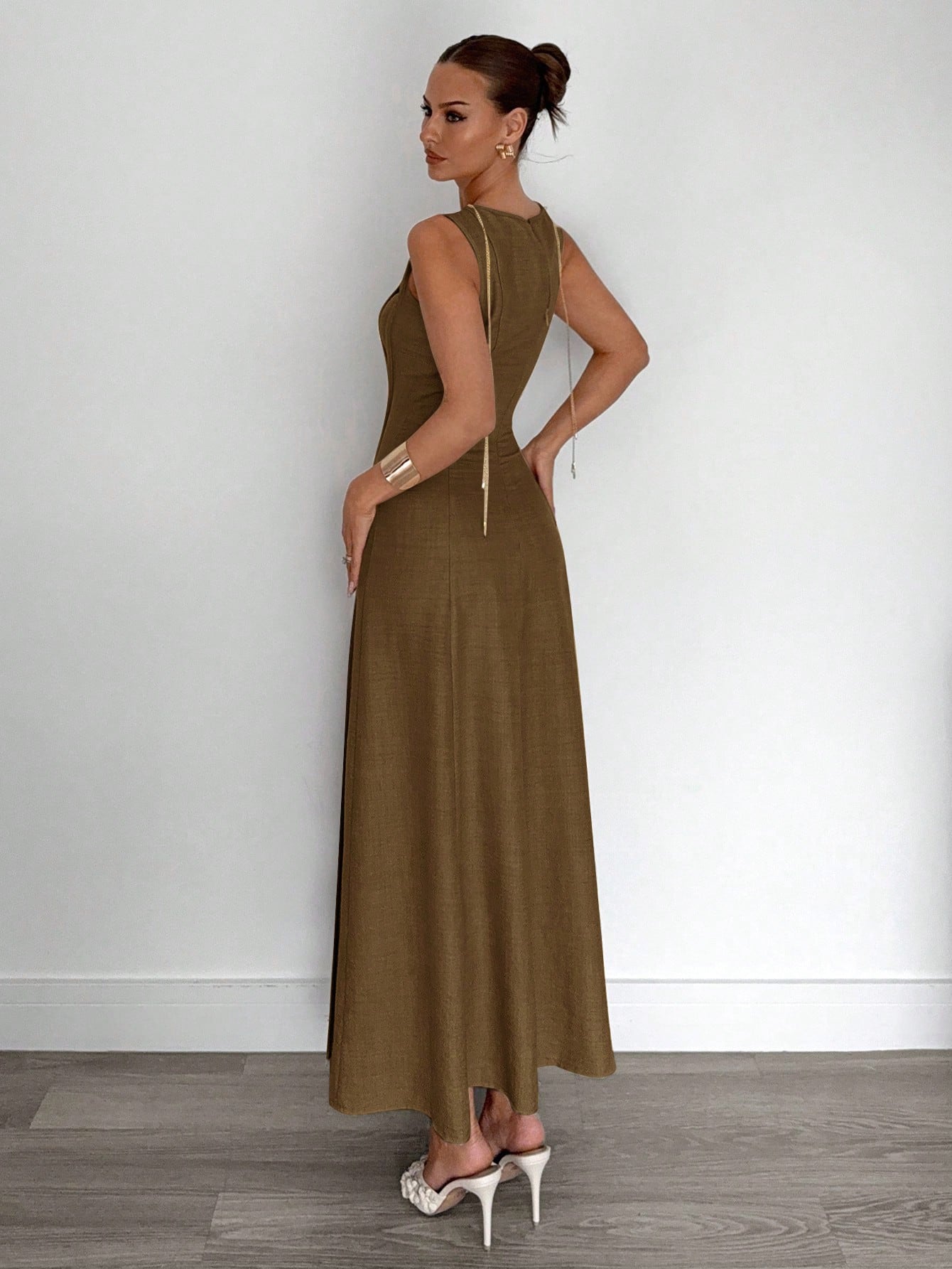 Siren Gaze Women's Elegant Maxi Dress shein