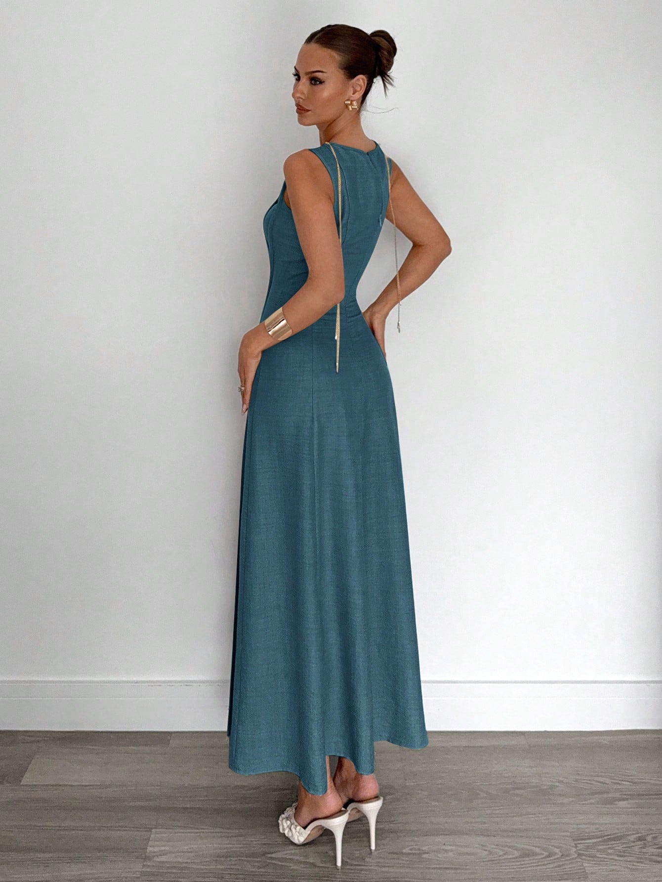 Siren Gaze Women's Elegant Maxi Dress shein
