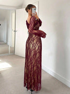 Women's Black Mesh Bodycon Dress shein