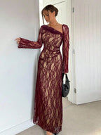 Women's Black Mesh Bodycon Dress shein