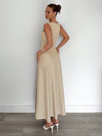 Siren Gaze Women's Elegant Maxi Dress shein