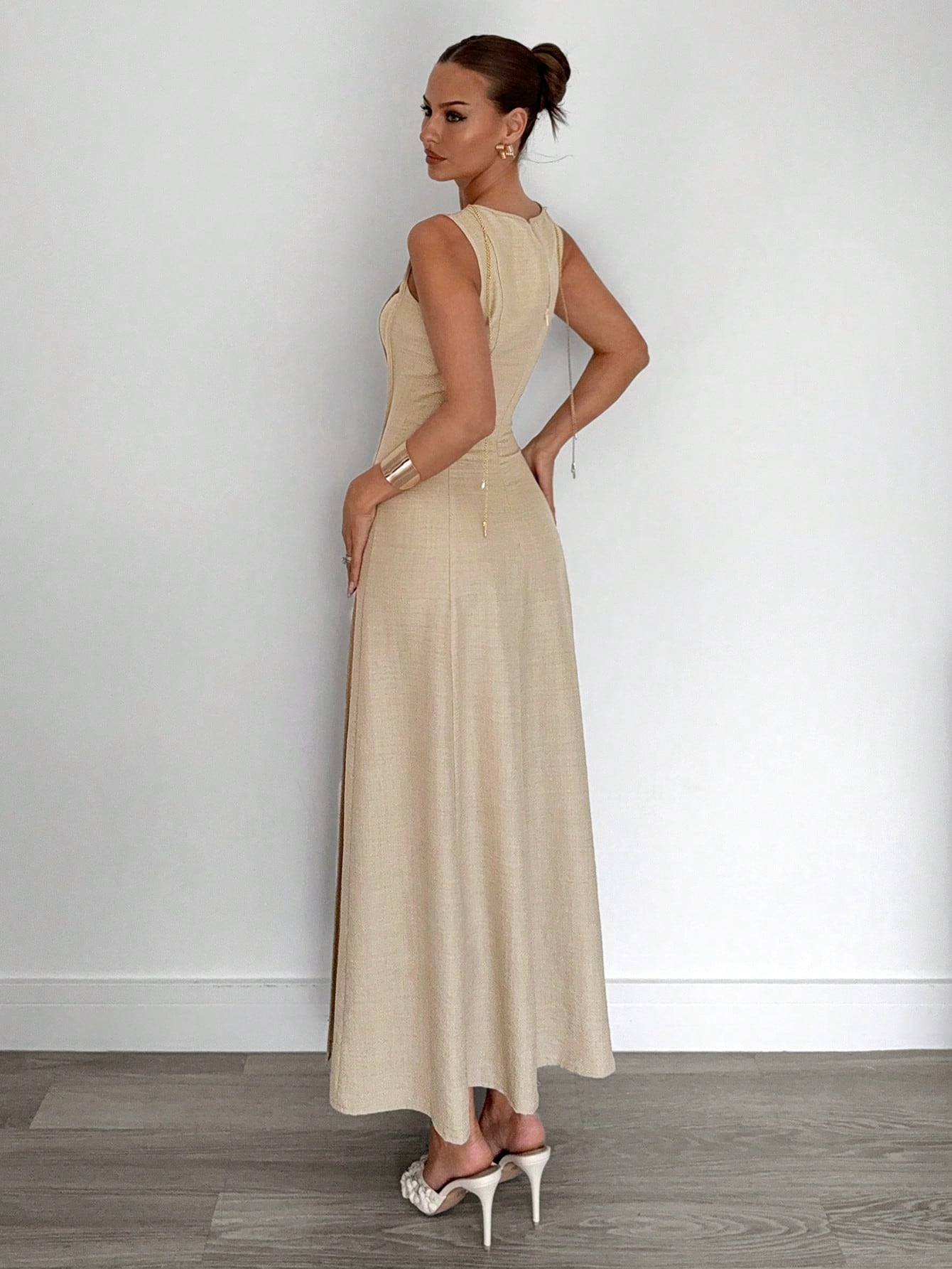 Siren Gaze Women's Elegant Maxi Dress shein