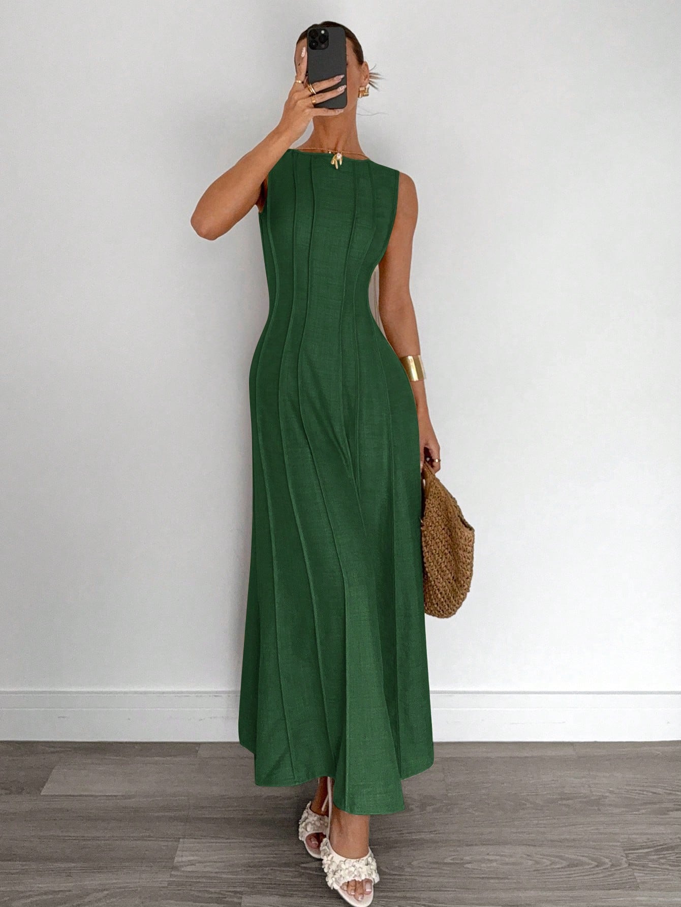 Siren Gaze Women's Elegant Maxi Dress shein