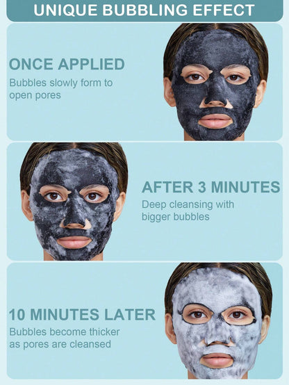 SlowSunday Deep cleansing , Moisturizing Charcoal Bubbling Mask SHEGLAM