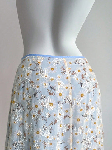 Women's New Elegant Simple Refreshing Vacation Style A-Line Skirt