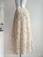 Women's New Elegant Simple Refreshing Vacation Style A-Line Skirt shein