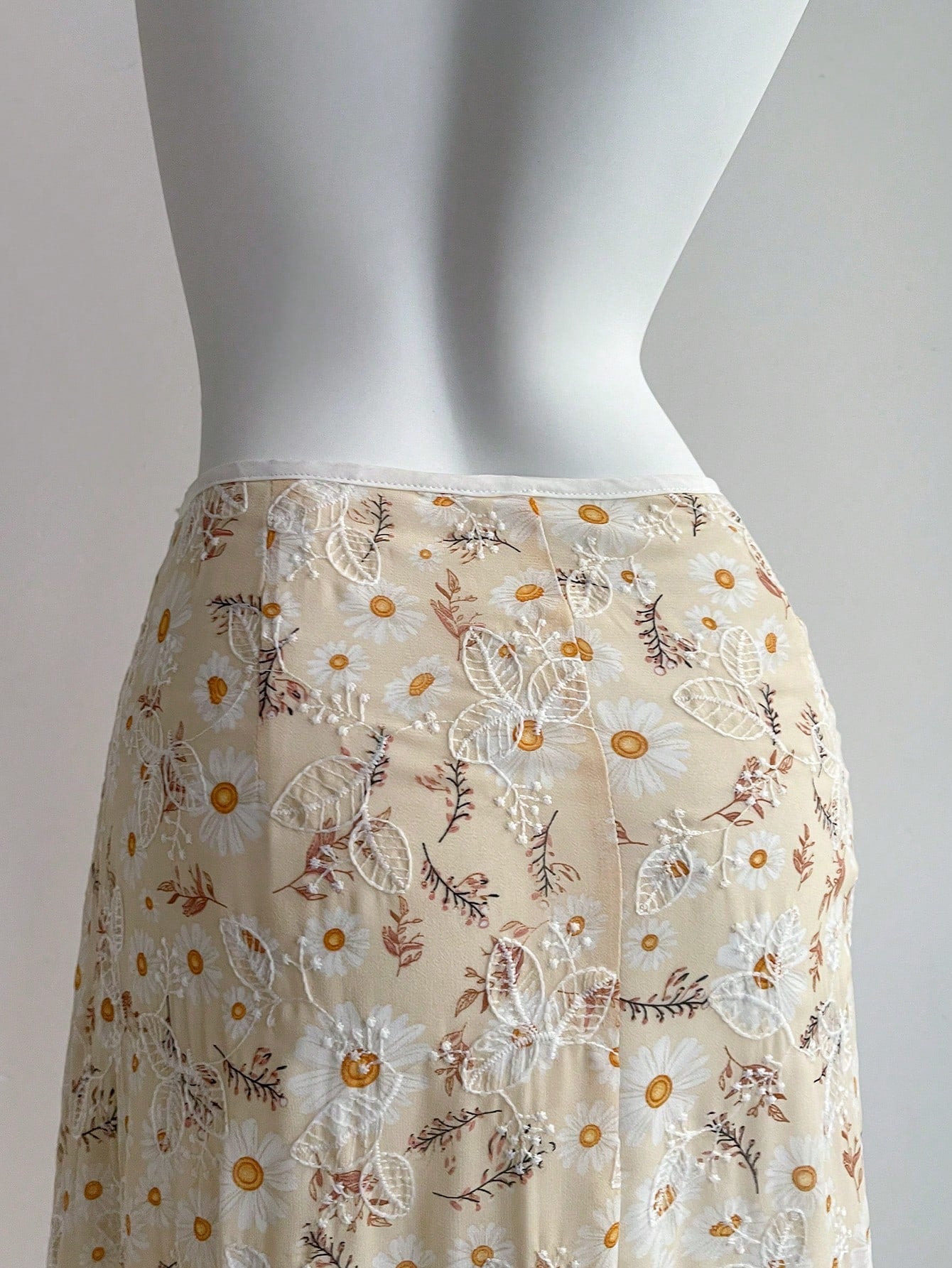 Women's New Elegant Simple Refreshing Vacation Style A-Line Skirt