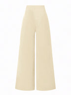 Solid Color Straight Leg Casual Versatile Business Commute Pants shein